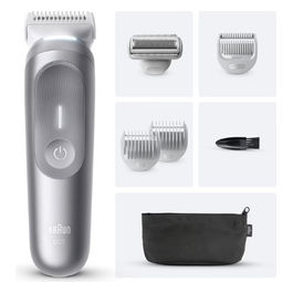 Series 7 BG7550 Rasoio Elettrico Regolabarba e Groomer Corpo Grigio