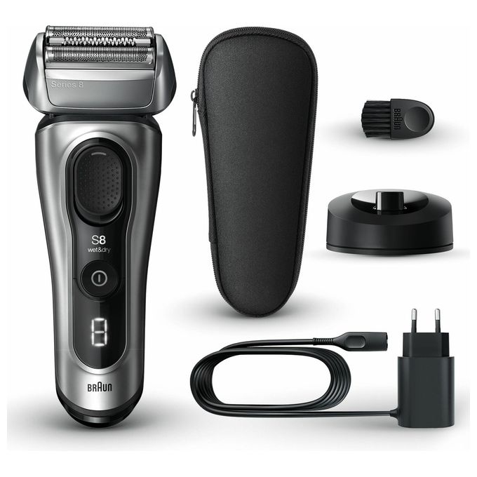 Image of Braun Series 8 8517s WeteDry Rasoio Elettrico Galvano argento