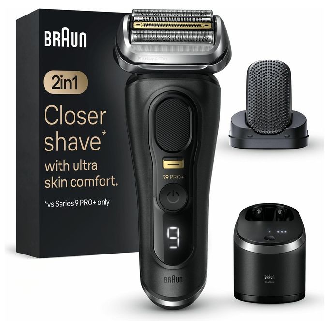 Image of Braun Series 9 Pro 9590cc Wet e Dry Rasoio Trimmer Nero