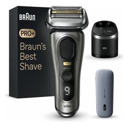 Series 9 Pro 9575cc Wet e Dry Rasoio Trimmer Metallico