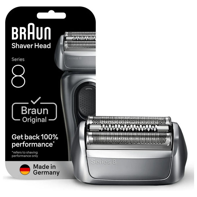 Braun Testina di Ricambio Series 8 83M per Rasoi Elettrici