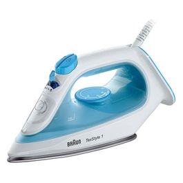 TexStyle 1 Ferro da Stiro a Secco e a Vapore Ceramica 2000W Blu/Bianco