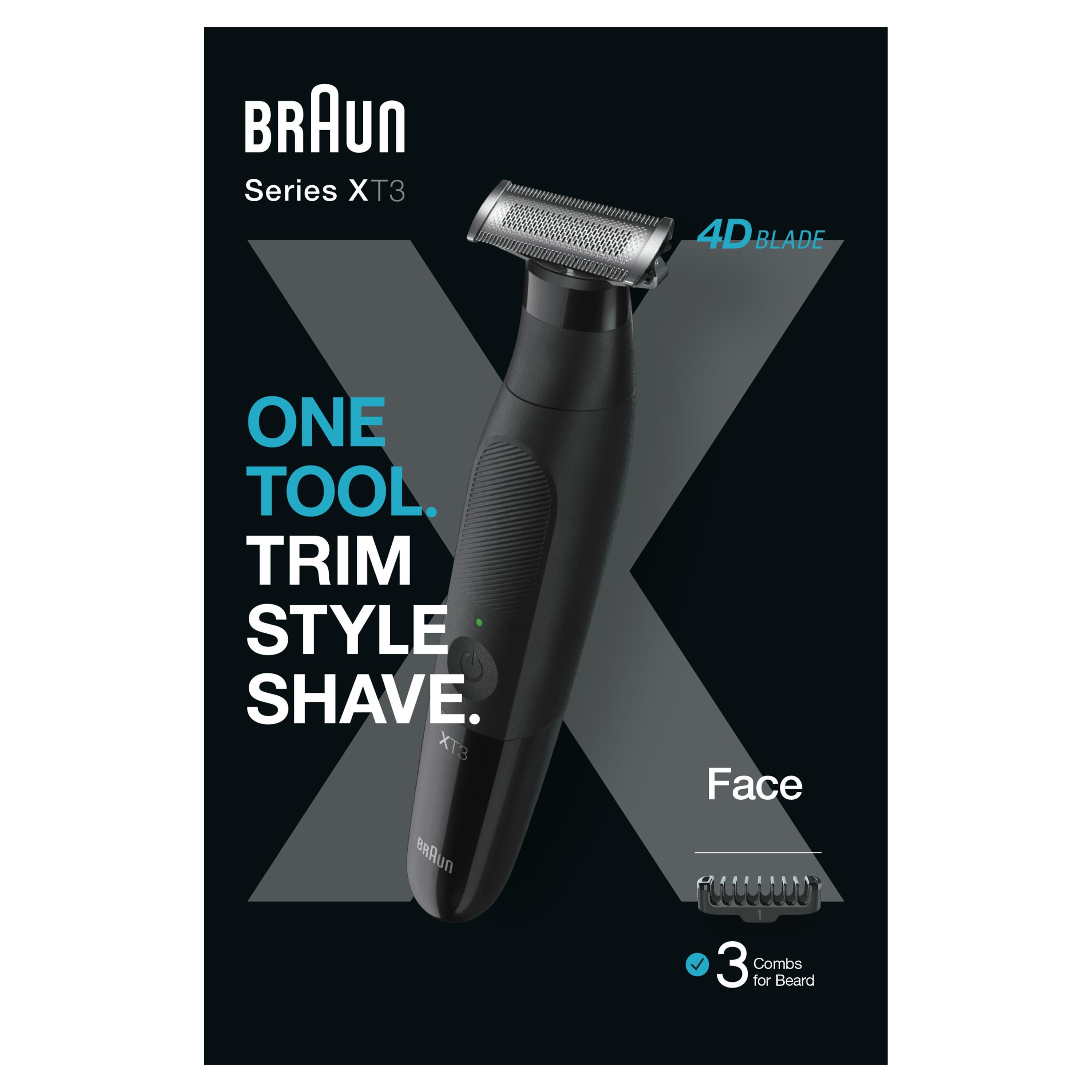 Braun Series 3 Shave&Style 300BT Rasoio Da Barba Elettrico Da Uomo