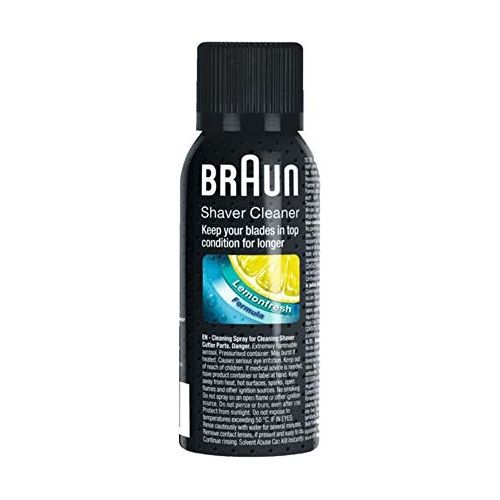 Braun Spray Pulizia per Rasoio da Barba Elettrico 100 ml