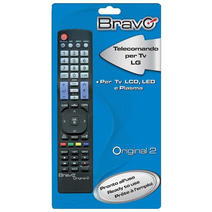 Bravo Telecomando Original 2 per Tv LG
