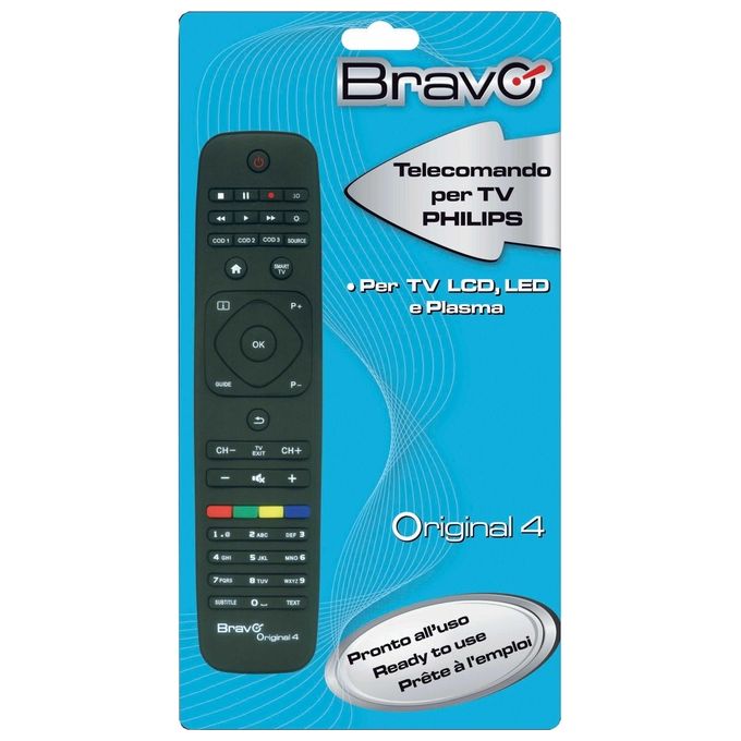 Bravo Telecomando Original 4 per Tv Philips