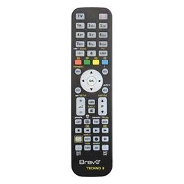 Bravo telecomando techno3 programmabile per tv-dvd/vcr/dtt-sat/sky (necessita del kit di programmazione)