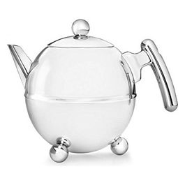 Teiera Bella Ronde 1,5 Litri Decori Cromati