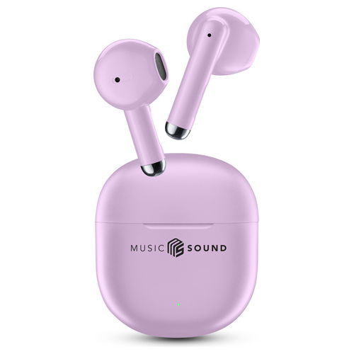 Breeze Auricolare Bluetooth Rosa Music Sound