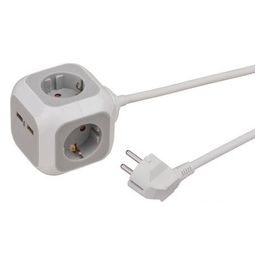 USB-Charger 4-Fold Socket Cube