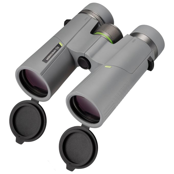 Bresser Wave Binocolo 10x42 con Ottica di Qualita' e Design Ergonomico per Osservazioni a Lungo Raggio