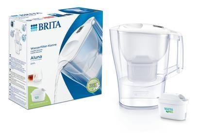 Brita Aluna Caraffa Filtrante per Acqua Bianco