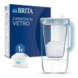 Caraffa filtrante in Vetro Blu 2.5 Litri