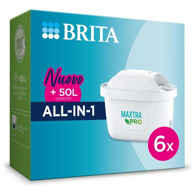 Brita Filtro per acqua MAXTRA PRO All-in-1 Pacchetto semestrale