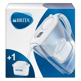 Marella Caraffa Filtrante Trasparente/Bianco