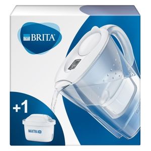 Brita Marella Caraffa Filtrante Trasparente/Bianco