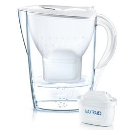 Marella Caraffa Filtrante per Acqua 2,4 Litri 6 Filtri Maxtra+ Inclusi