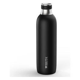 sodaTRIO Bottiglia Inox Nero Grande