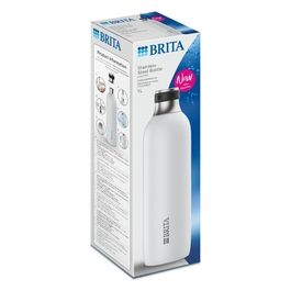 sodaTRIO Bottiglia Inox Bianco Grande