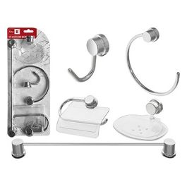 Brixo 020001 Set Kit Accessori Bagno Key B 5 Pezzi