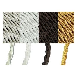 90362 Cavo Treccia Fr 3x1.5 25mt Marrone