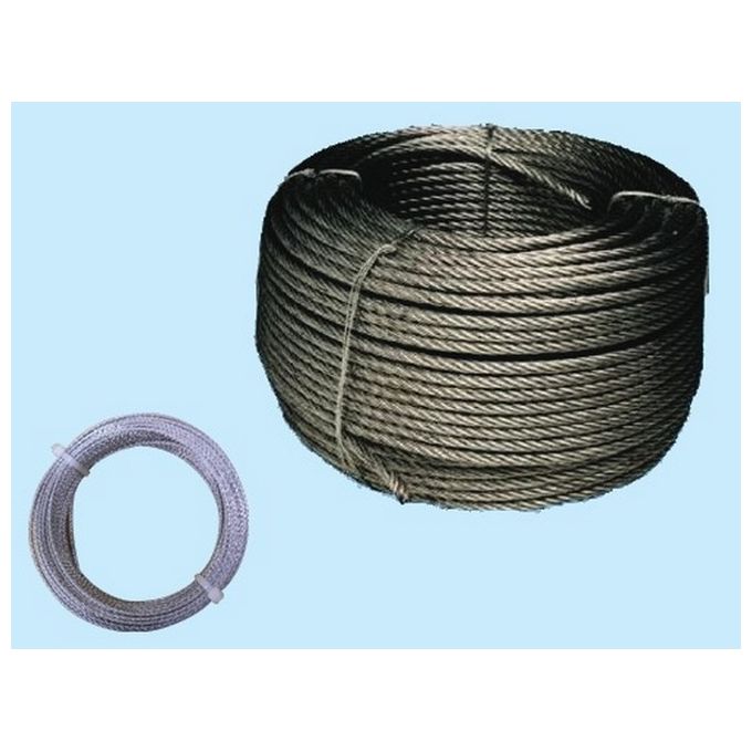 Brixo Fune Commerciale Zincata 3mm Rotolo 100mt