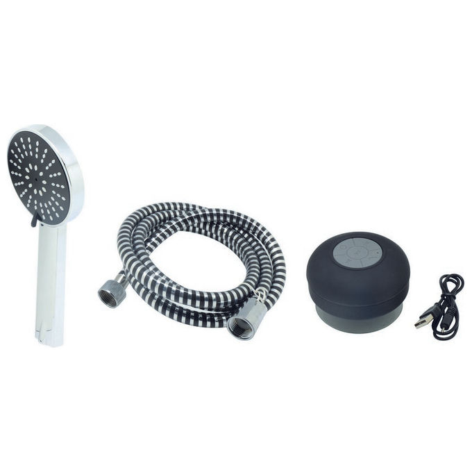Brixo Kit Doccia Music Shower Cromo