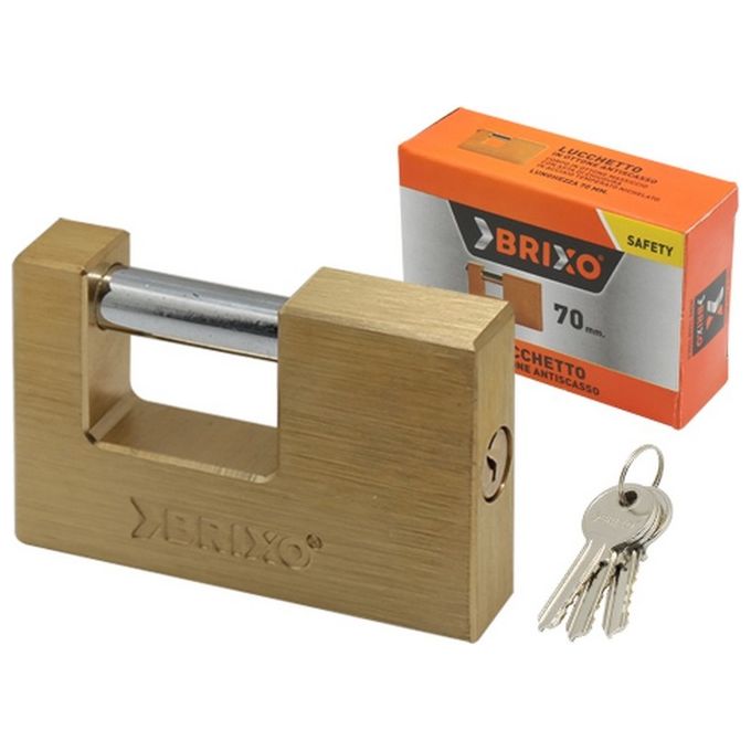 Brixo Lucchetto Rettangolari Mm.50