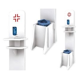 Porta Igienizzante Piantana Totem 01