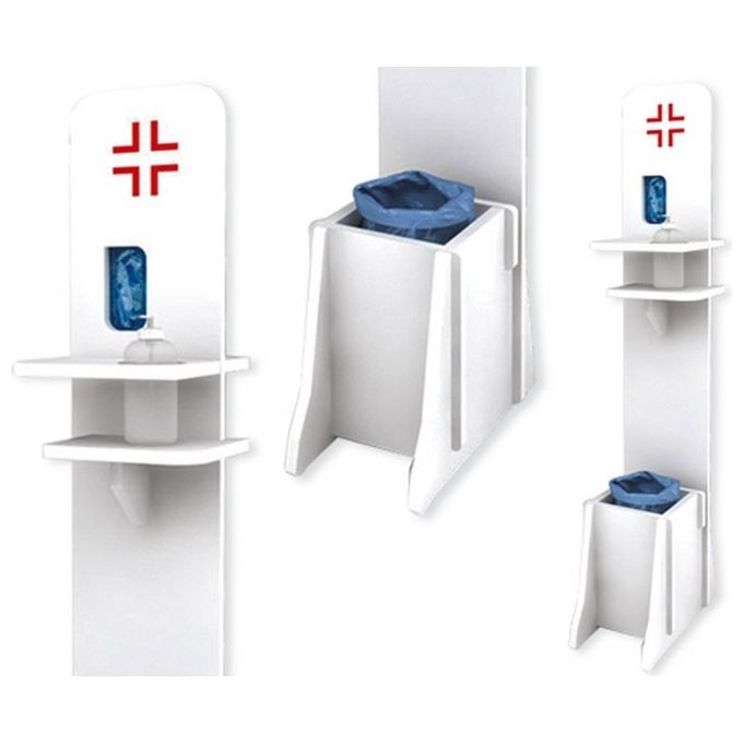 Brixo Porta Igienizzante Piantana Totem 01