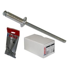 Rivetti in Alluminio 3.4x12mm Confezione 500 Pezzi