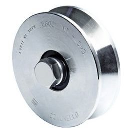 Ruote per Cancelli Zincate A.305V 140mm