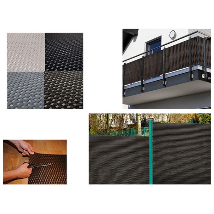 Image of Brixo Stuoia Rattan Screen Testa di Moro 0.9x5mt