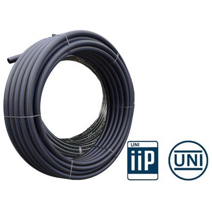 Brixo Tubo Polietilene PN25 25mm Rotolo 100mt