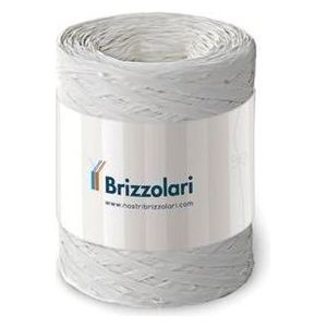 Brizzolari Rafia Sintetica 6802 100mt Bianco