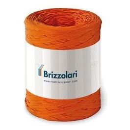 Brizzolari Rafia Sintetica 6802 100mt Arancione