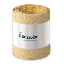 Brizzolari Rafia Sintetica 6802 100mt Naturale