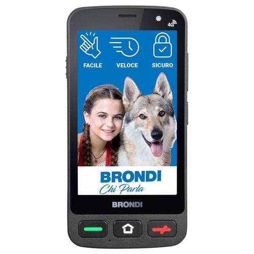 Brondi Amico Poket 4'' 16Gb espandibile  Fotocamera 4G SOS Android