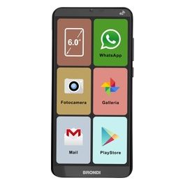 Brondi Amico Smartphone XL 6'' 2Gb 16Gb Dual Sim Nero