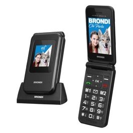 Amico Speciale 4g 1.77/2.8" controllo remoto SOS Dual Sim Black Metal 