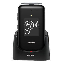 amico supervoice telefono cellulare per anziani dual sim tasto sos amplificazione nero