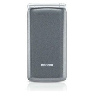 Brondi Cellulare Amico Sincero Grigio Fotocamera 1.3mp Bluetooth Numeri Grandi Tasto Sos