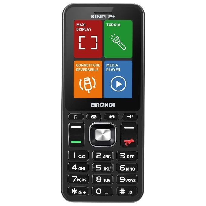 Image of Brondi Cellulare Brondi 10281090 king 2 dual sim nero