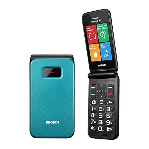 Brondi Cellulare Intrepid 4G 2.8'' Dual SIM Sunset Green