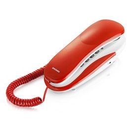 Kenoby Telefono Fisso Rosso/Bianco