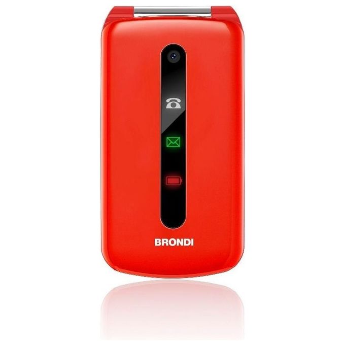 Image of Brondi President Telefono Cellulare Dual Sim 3'' Rosso