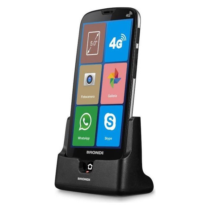Brondi Amico Smartphone XS 5.0'' 8Gb Dual Sim Nero 