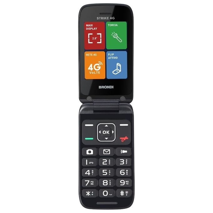 BRONDI Strike 4G 2.8'' Dual Sim Dark Grey