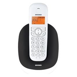 Telefono Cordless Manta Nero/Bianco