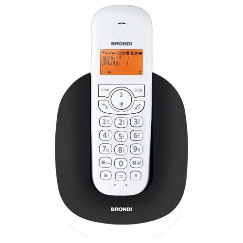 Telefono Cordless Manta Nero/Bianco